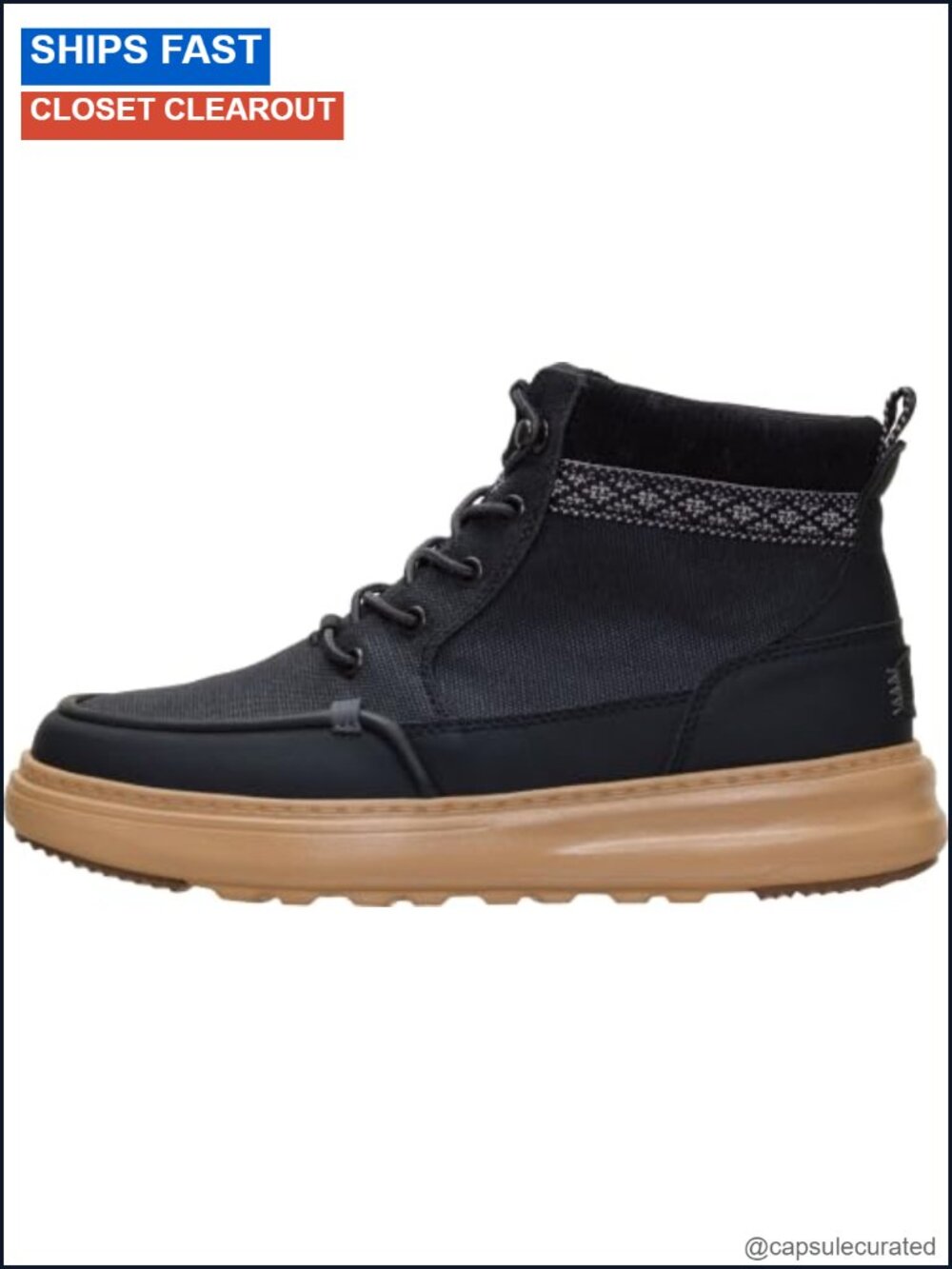 Women's Water Repellent Waxed Canvas Ankle Hiking Boots with Lace-Up Closure